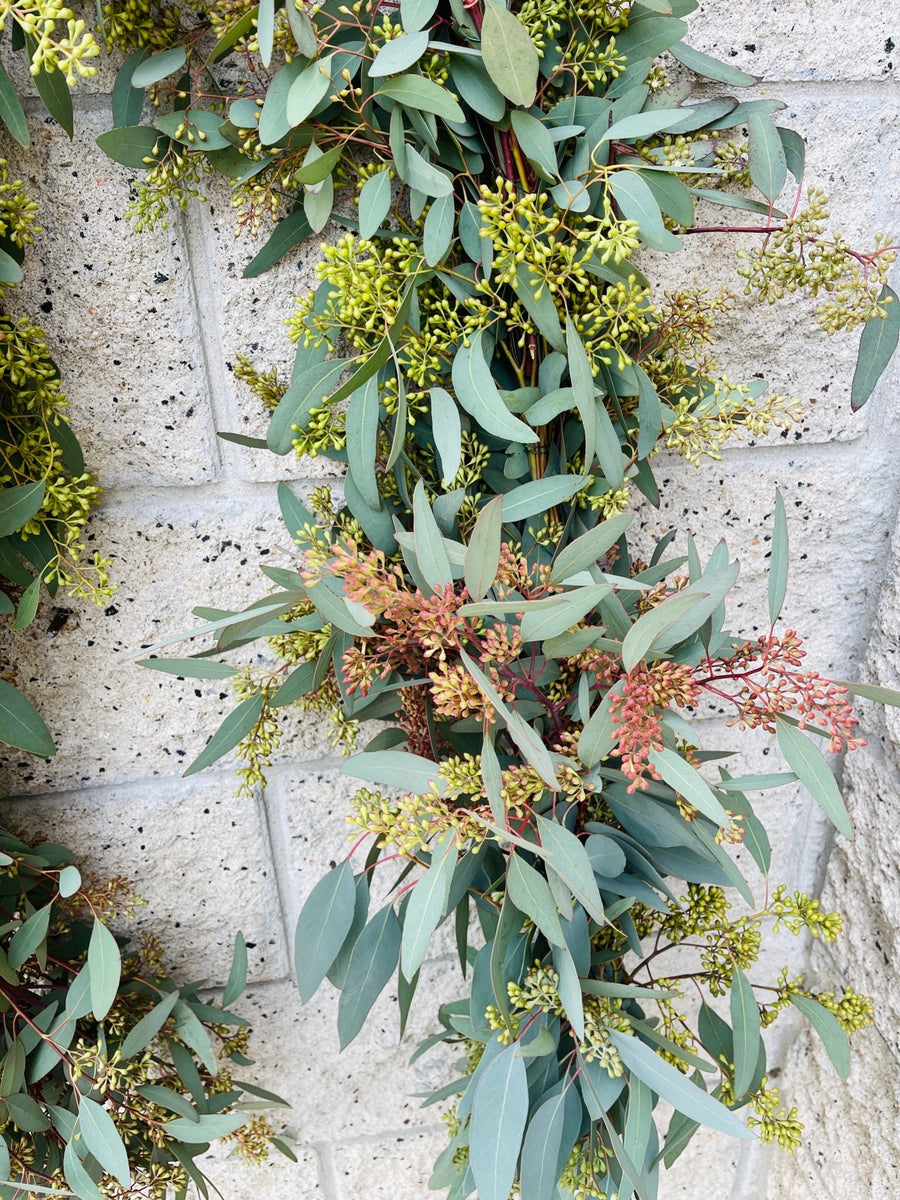 Fresh Seeded Eucalyptus Garland // Fresh Greenery // Wedding Garland